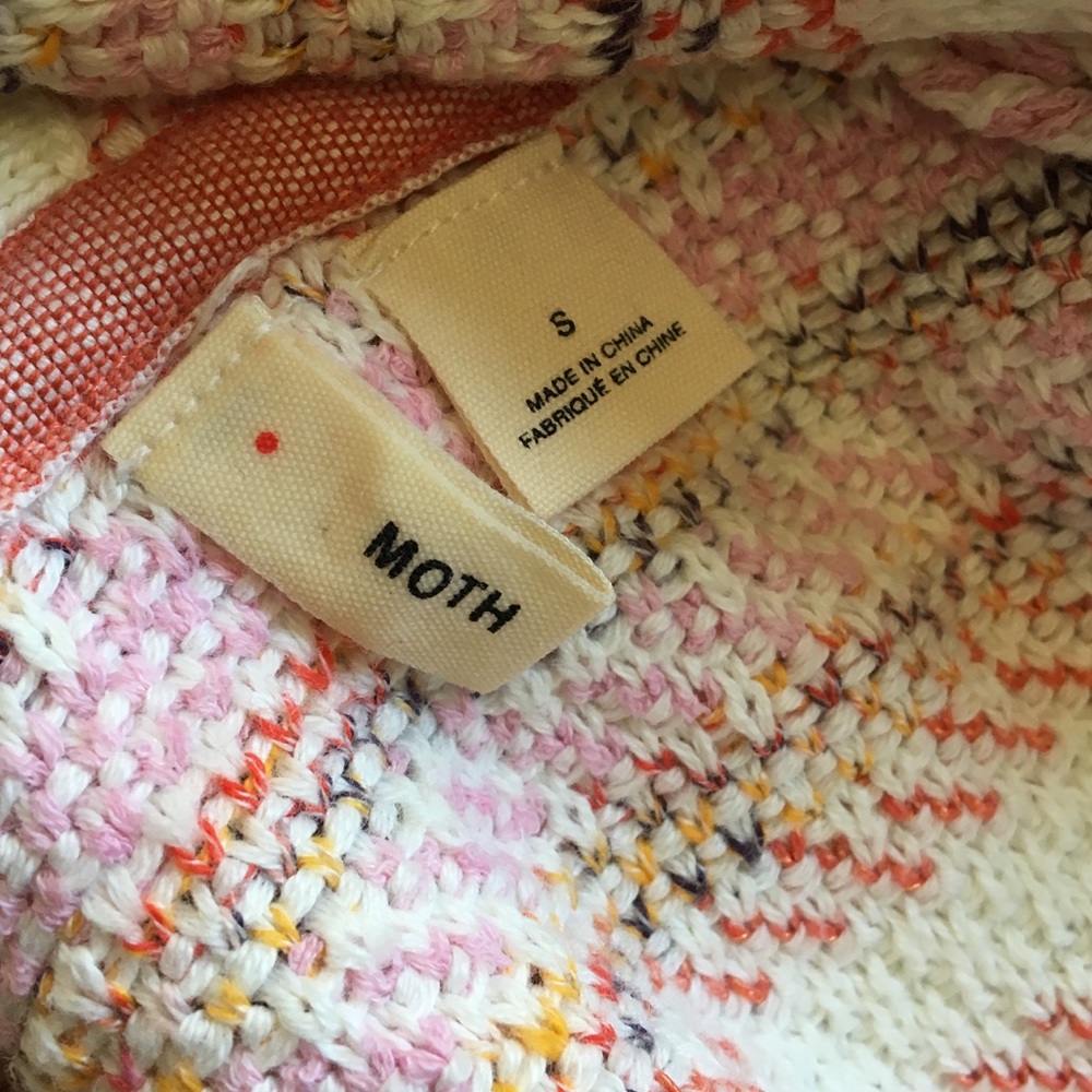 Anthropologie Moth-Mahalia Crop Kimono Cardigan size small - Picture 5 of 5